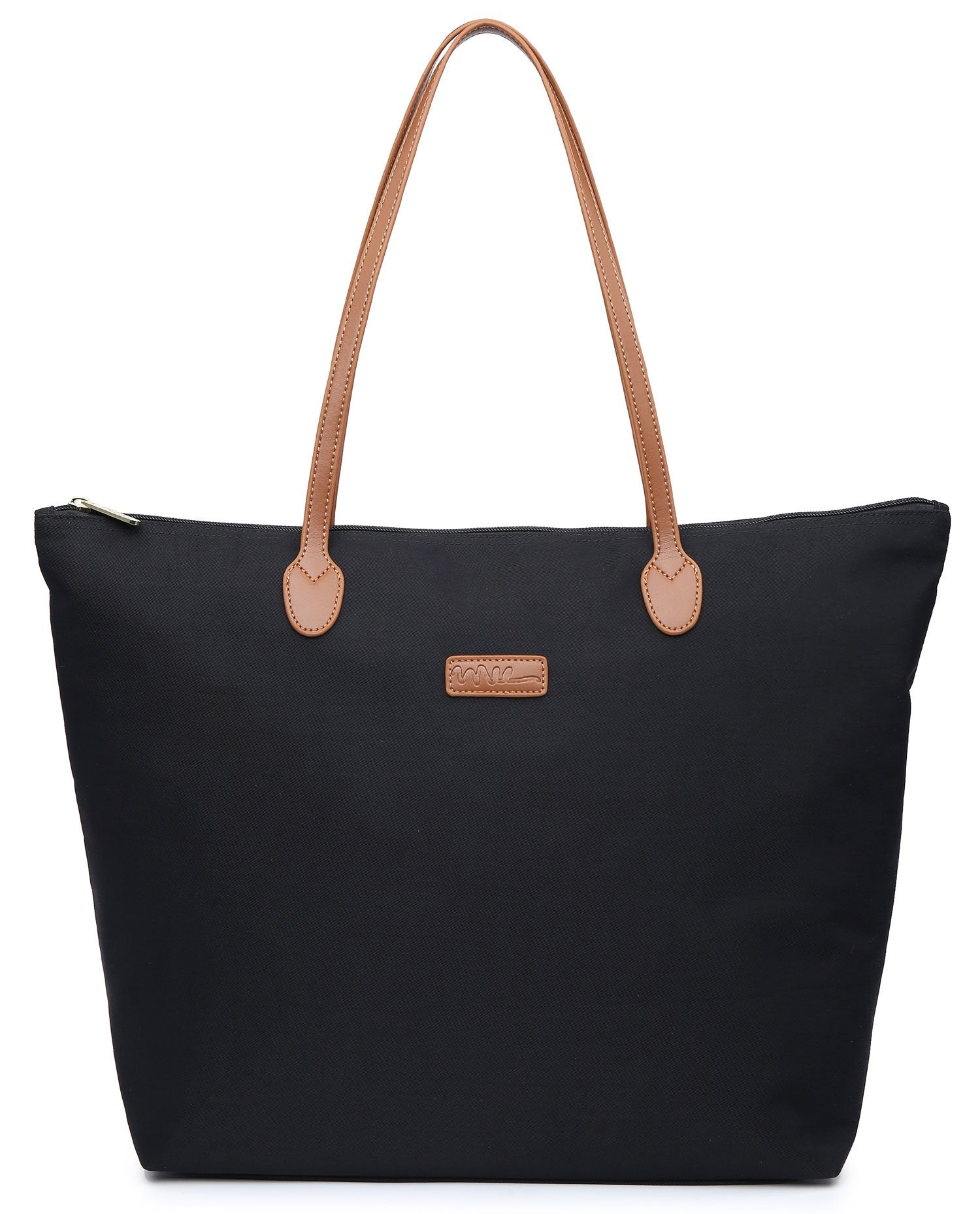 NNEE Water Resistant Light Weight Nylon Tote Bag Handbag