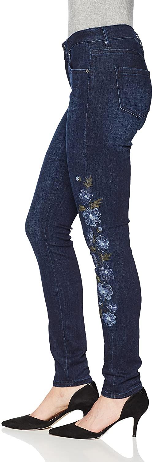 Jag Jeans Women's Sheridan Skinny Jean with Embroidery