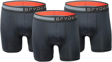 
                        
                          गैलरी व्यूवर में इमेज लोड करें, Spyder Mens Boxer Briefs Performance Sports Compression Shorts Athletic Mens Underwear - Mens Boxers Brief - 3 Pack for Men
                        
                      