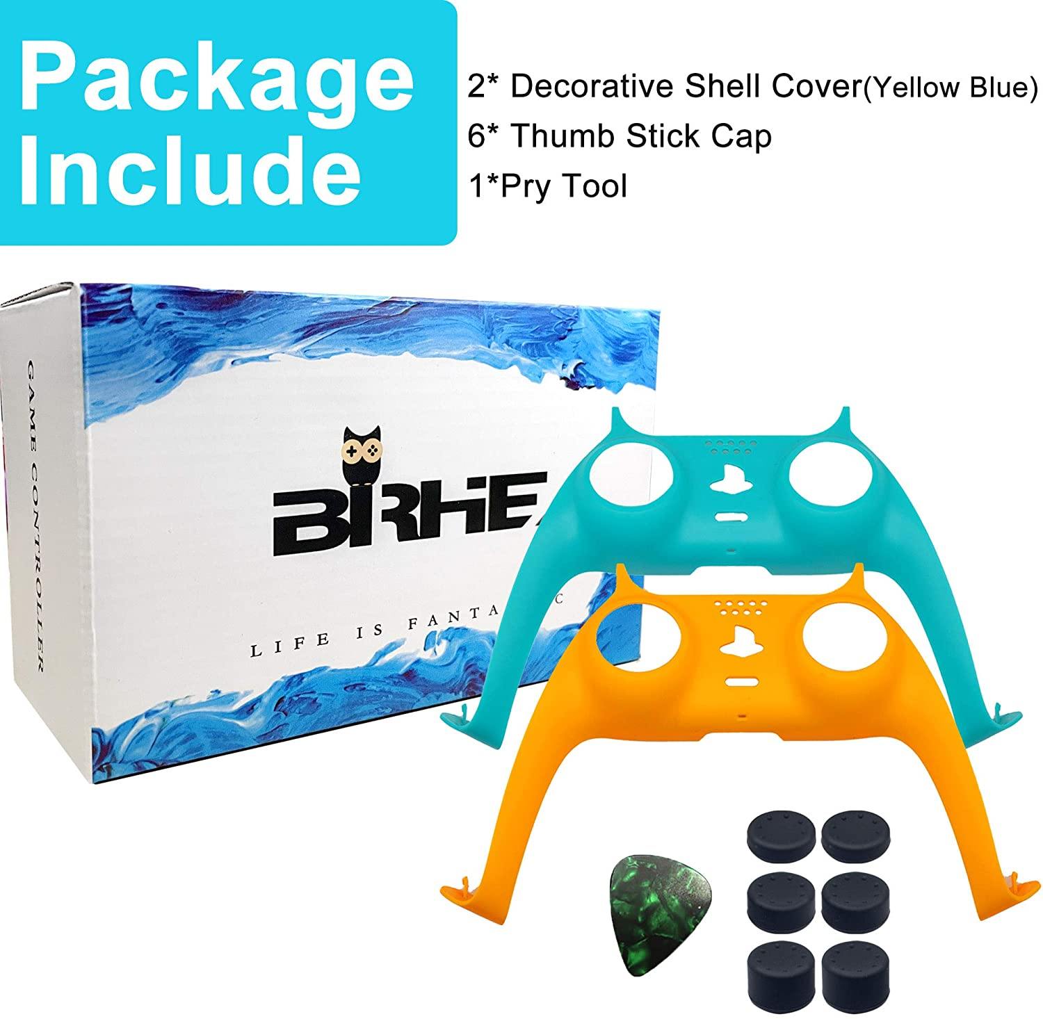 Decorative Shell Case Cover Skin Replacement Set for PS5 Wireless Controller - JOY2ESpree