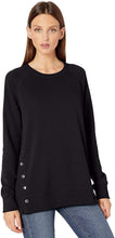 
                        
                          將圖片載入圖庫檢視器 Jag Jeans Women's Kristen Side Snap Crew Pullover
                        
                      