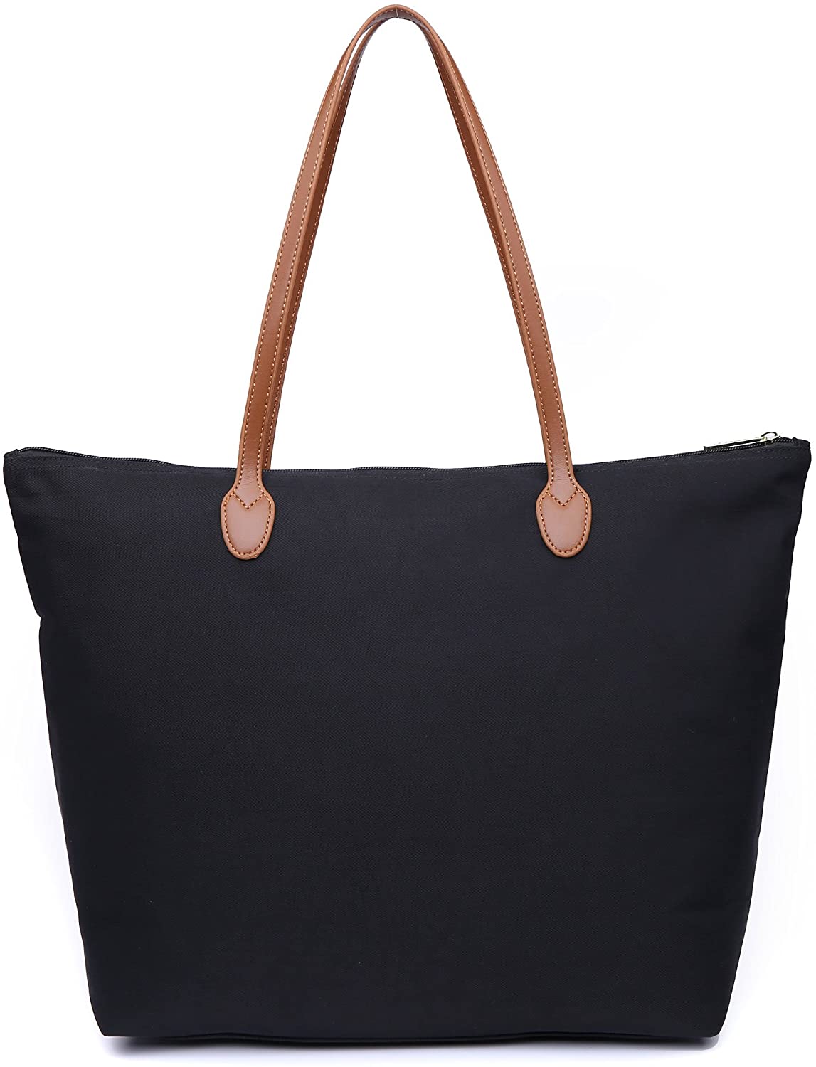 NNEE Water Resistant Light Weight Nylon Tote Bag Handbag