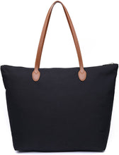 
                        
                          गैलरी व्यूवर में इमेज लोड करें, NNEE Water Resistant Light Weight Nylon Tote Bag Handbag
                        
                      
