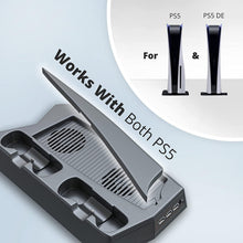 
                        
                          Load image into Gallery viewer, Skywin PS5 Stand - Compatible Playstation 5 Console Cooling Stand - JOY2ESpree
                        
                      