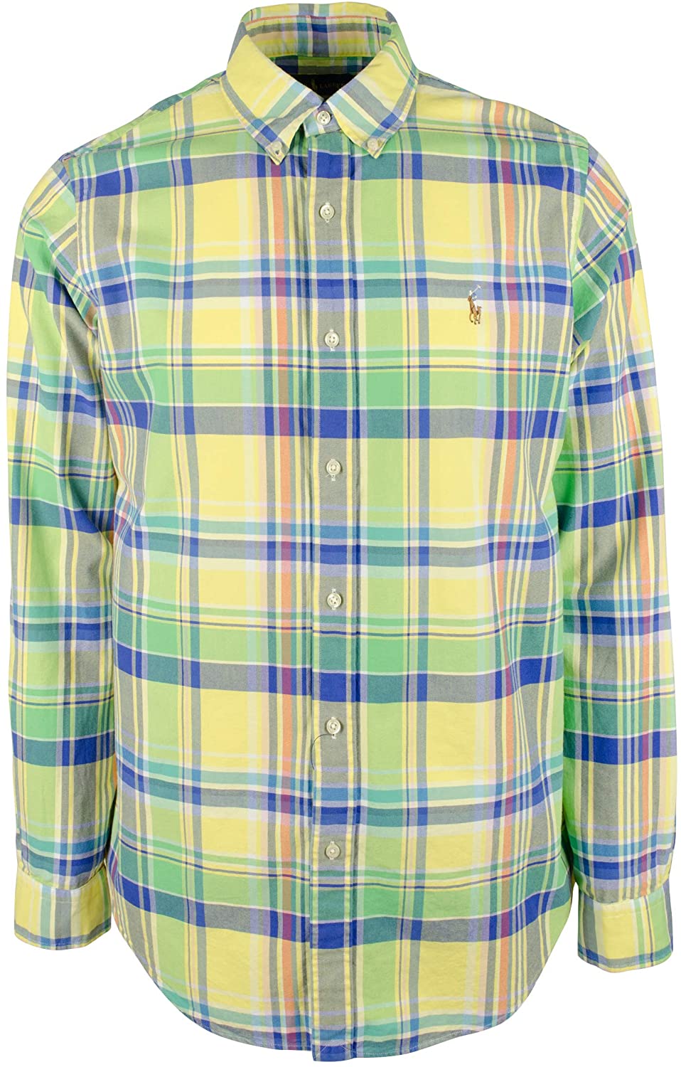 Polo Ralph Lauren Mens Classic Fit Oxford Longsleeve Buttondown Shirt