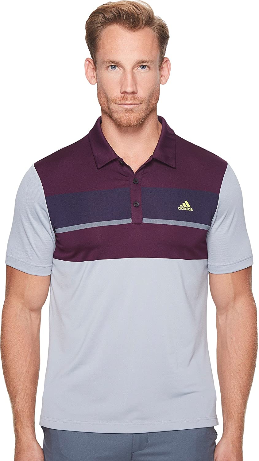 adidas Golf Men's Climacool Engineered Block Polo - JOY2ESpree