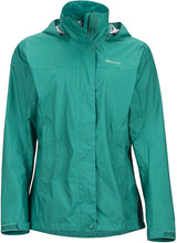 
                        
                          Load image into Gallery viewer, MARMOT womens Precip Lightweight Waterproof Rain Jacket
                        
                      