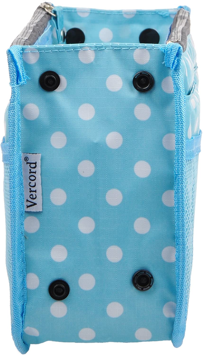 Vercord Updated Purse Handbag Organizer Insert Liner Bag in Bag 13 Pockets Purple Small