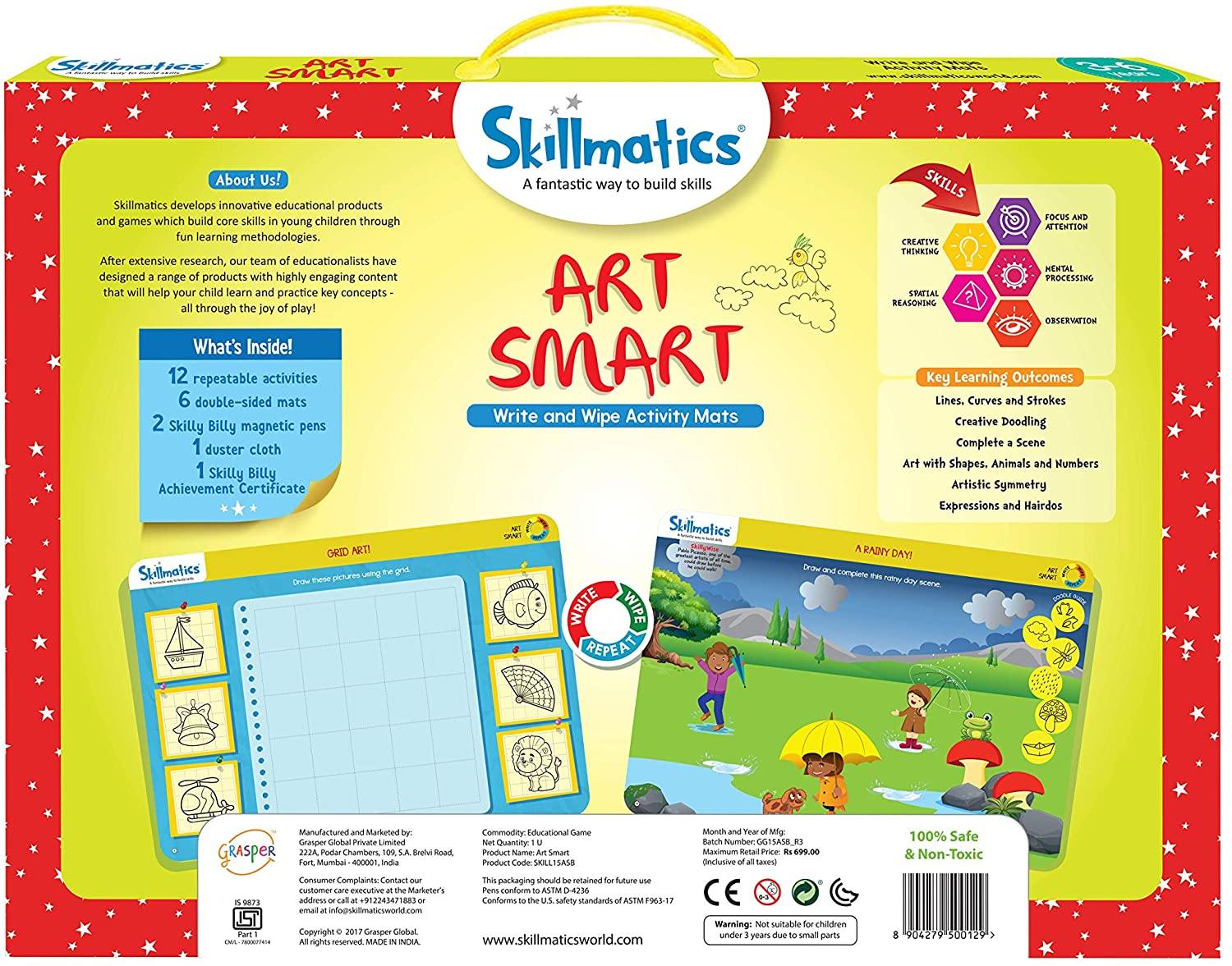 Skillmatics Educational Game: I Can Write (3-6 Years) - JOY2ESpree