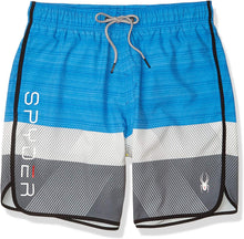 
                        
                          Cargar imagen en el visor de la galería, Spyder Men's 7" Textured Colorblock Volley Swim Trunks
                        
                      