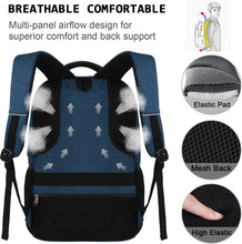 
                        
                          Load image into Gallery viewer, Laptop Backpack,Business Travel Anti Theft Slim Durable Laptops Backpack with USB Charging Port
                        
                      
