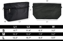 
                        
                          Cargar imagen en el visor de la galería, Vercord Purse Organizer Insert Bag Tote Handbags Pocketbook Inserts Organizers Zipper 11 Pockets Black Medium
                        
                      