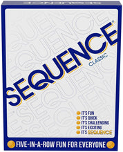 
                        
                          將圖片載入圖庫檢視器 SEQUENCE- Original SEQUENCE Game with Folding Board, Cards and Chips by Jax ( Packaging may Vary ) White, 10.3" x 8.1" x 2.31" - JOY2ESpree
                        
                      