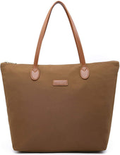 
                        
                          गैलरी व्यूवर में इमेज लोड करें, NNEE Water Resistant Light Weight Nylon Tote Bag Handbag
                        
                      