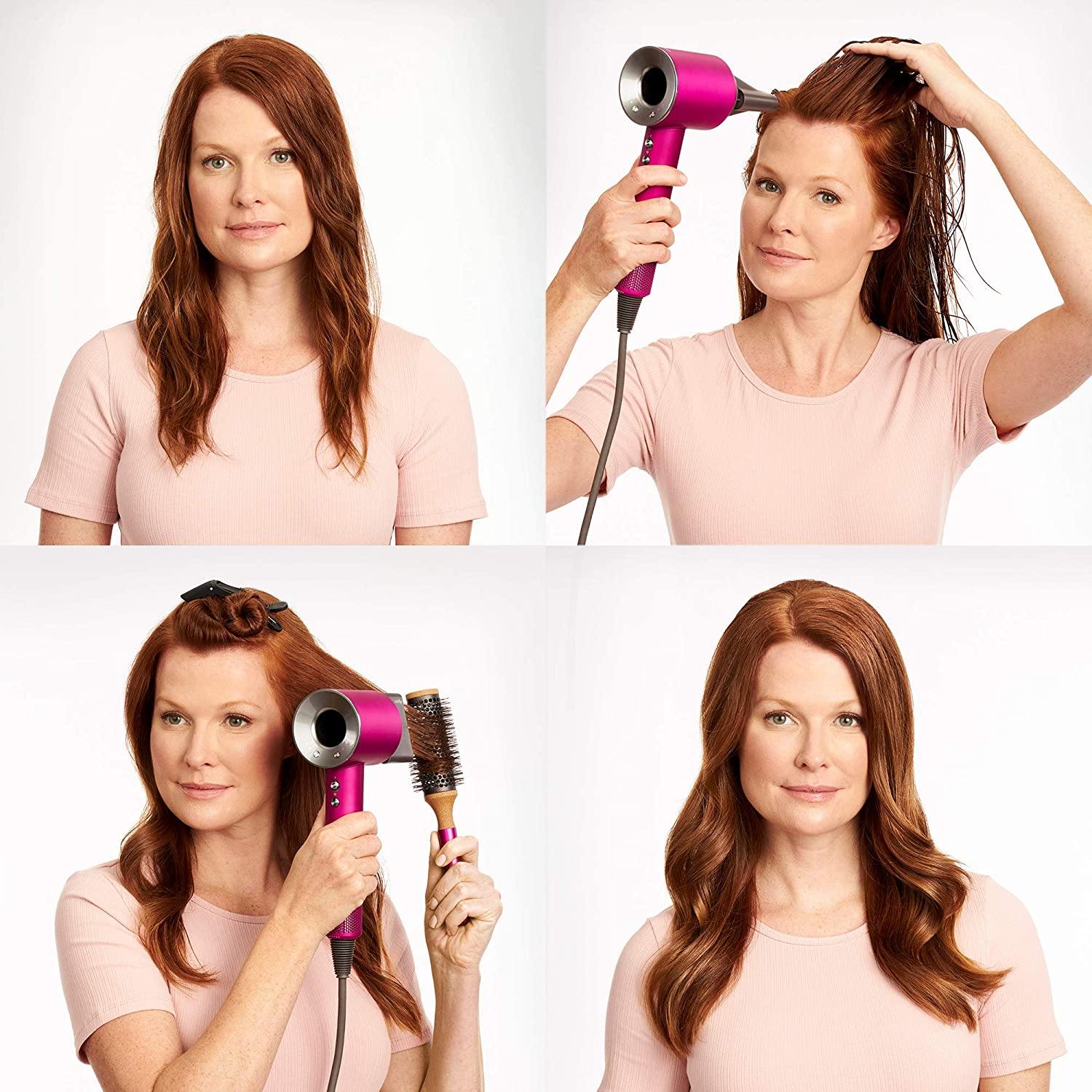 Dyson Supersonic Hair Dryer Limited Edition Gift Set, Fuchsia/Nickel - JOY2ESpree