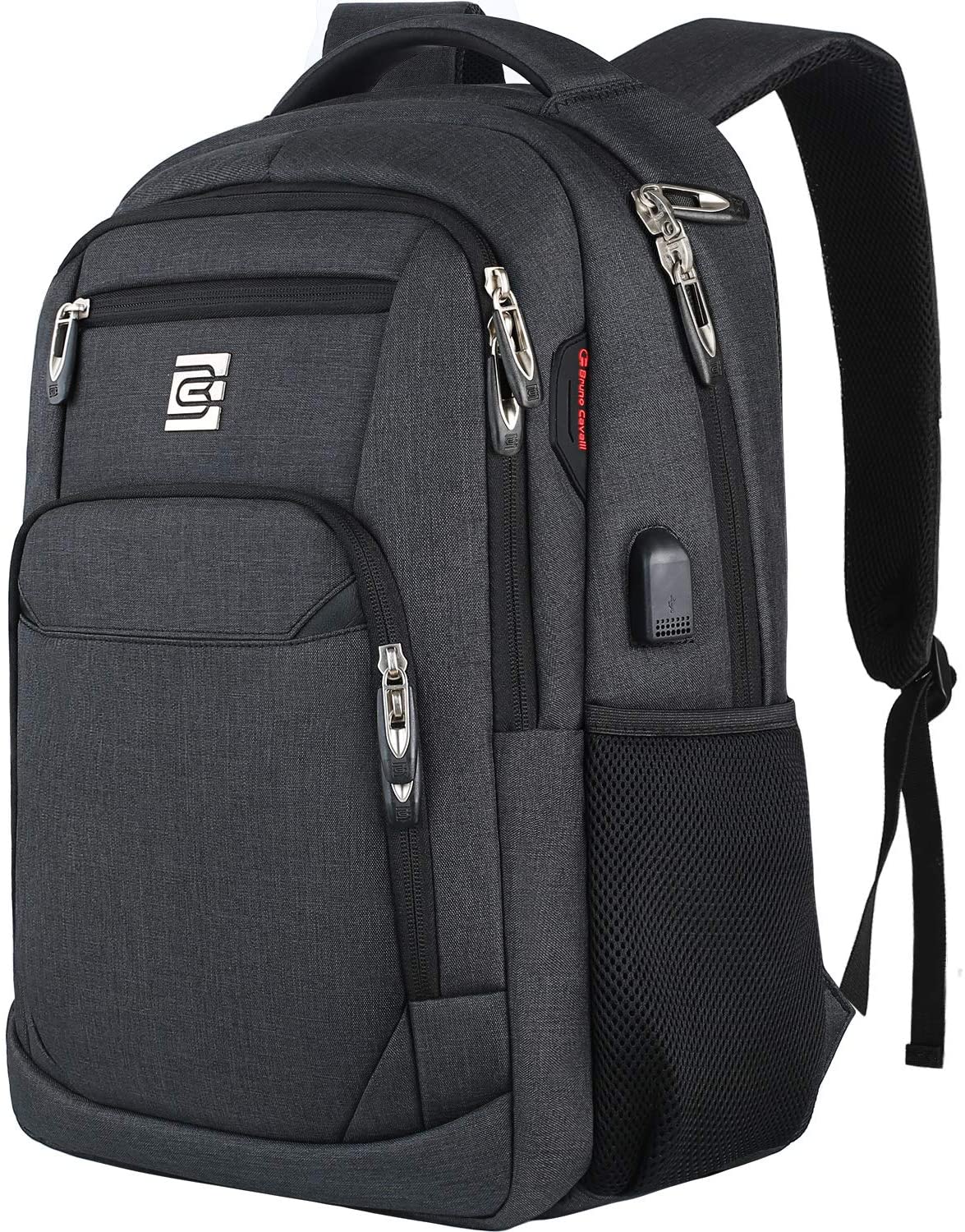 Laptop Backpack,Business Travel Anti Theft Slim Durable Laptops Backpack with USB Charging Port