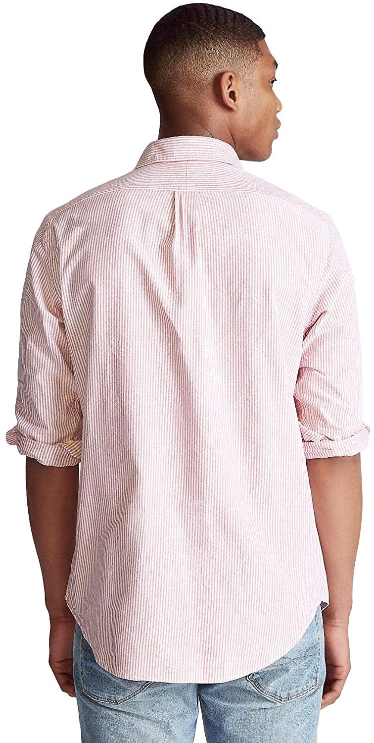 Polo Ralph Lauren Mens Classic Fit Oxford Longsleeve Buttondown Shirt
