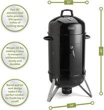 
                        
                          將圖片載入圖庫檢視器 Cuisinart COS-118 Vertical 18" Charcoal Smoker - JOY2ESpree
                        
                      