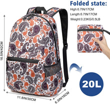 
                        
                          Load image into Gallery viewer, G4Free Ultra Lightweight Packable Backpack Travel Hiking Daypack Handy Foldable Water Resistant Camping Outdoor Backpack
                        
                      