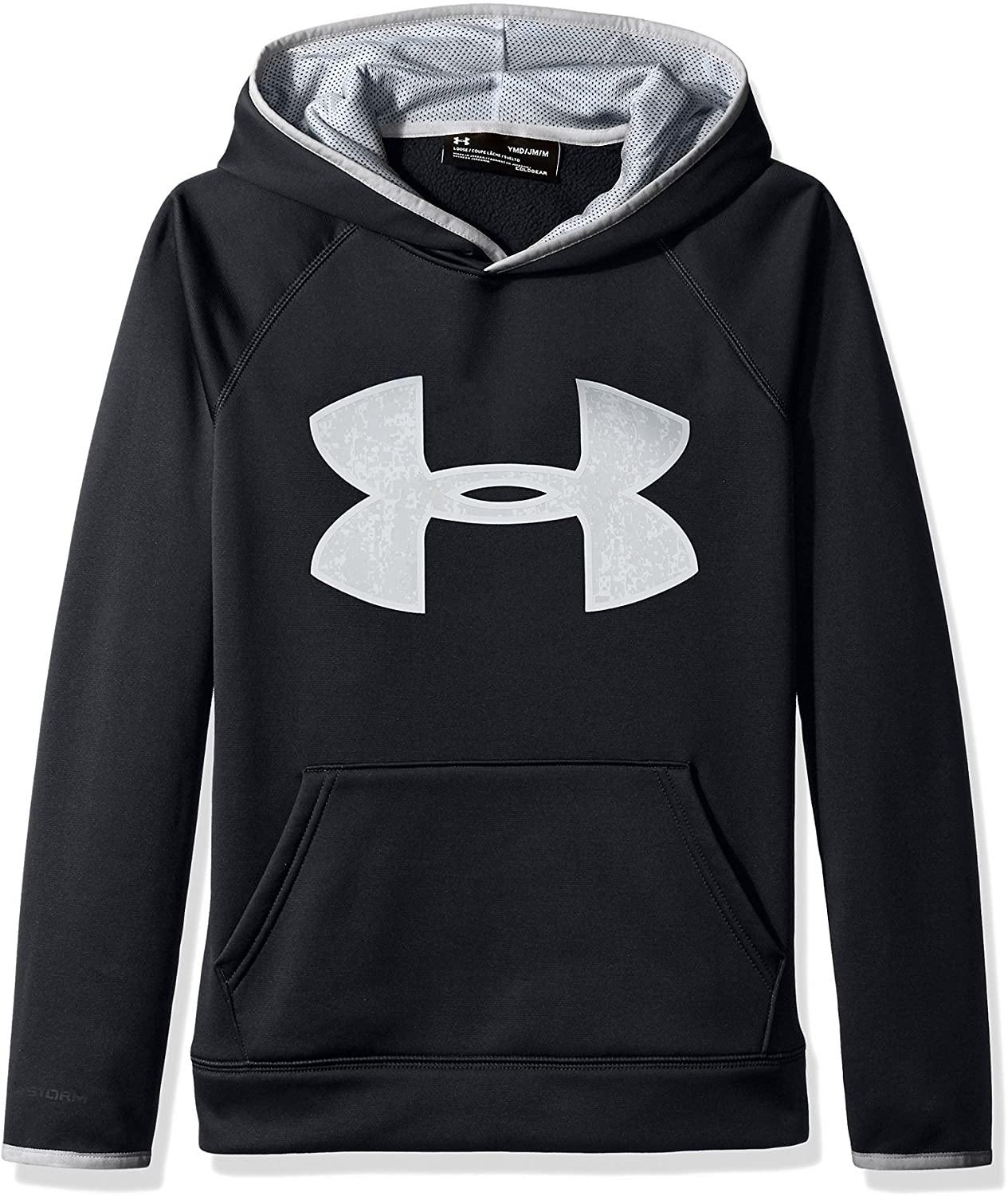 Under Armour Boys' Fleece Big Logo Hoodie