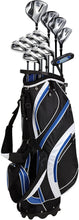 
                        
                          Load image into Gallery viewer, 18 Piece Men's Complete Golf Club Package Set With Titanium Driver - JOY2ESpree
                        
                      