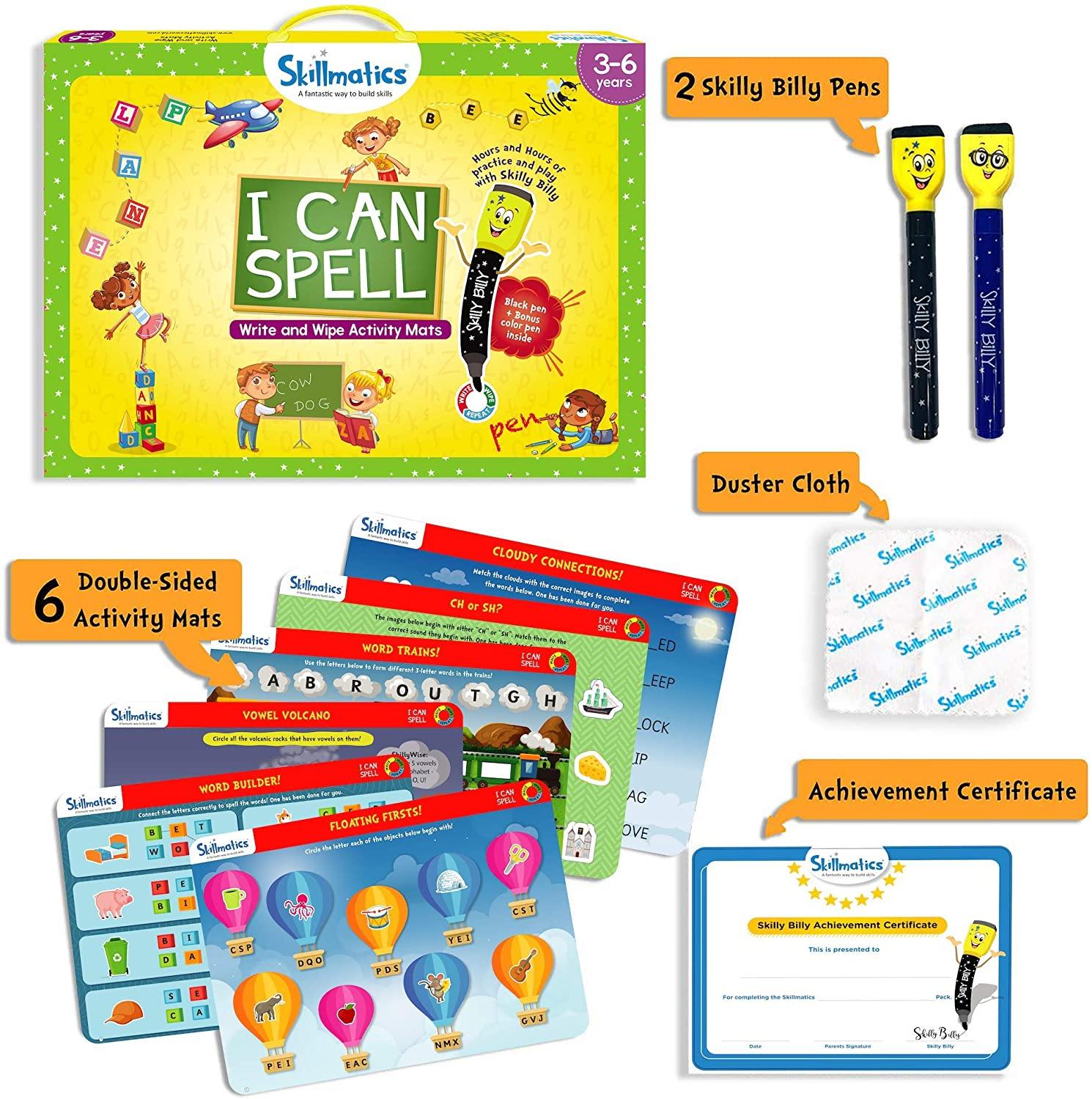 Skillmatics Educational Game: I Can Write (3-6 Years) - JOY2ESpree