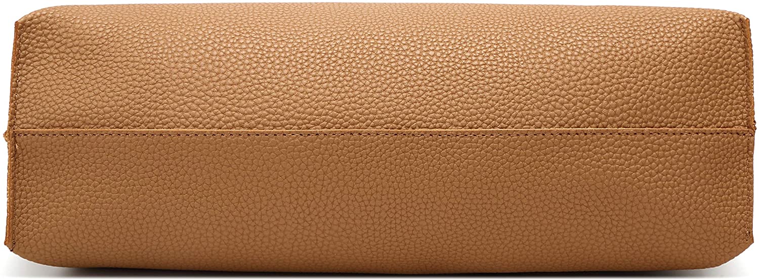 Women's Soft Faux Leather Tote Shoulder Bag from Dreubea, Big Capacity Tassel Handbag