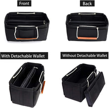 
                        
                          Muat gambar ke penampil Galeri, MISIXILE Felt Insert Bag Organizer - 2in1, Bag In Bag Tote Purse Organizer with Handles for Speedy Neverfull Longchamp
                        
                      