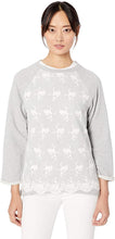 
                        
                          將圖片載入圖庫檢視器 Jag Jeans Women's Lana Lace Overlay Sweatshirt
                        
                      