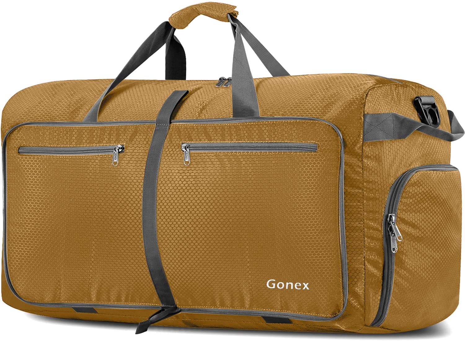 Gonex 150L Travel Duffel Bag Foldable Extra Large Duffle Bag XL Heavy Duty for Men Women for Luggage Shopping Gray