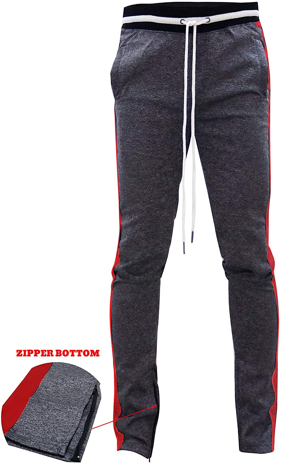 Screenshotbrand Mens Hip Hop Premium Slim Fit Track Pants