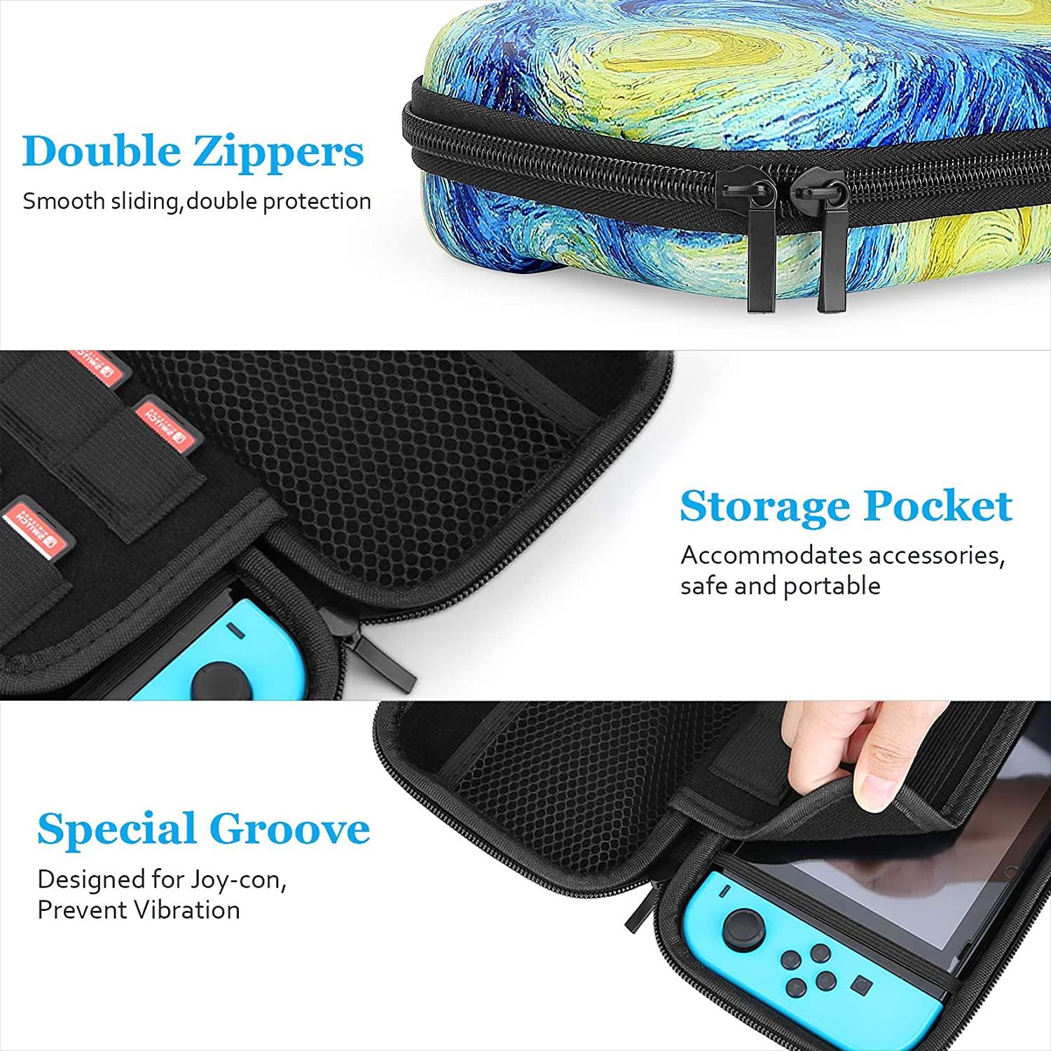HEYSTOP Case Compatible with Nintendo Switch Carry Case - JOY2ESpree