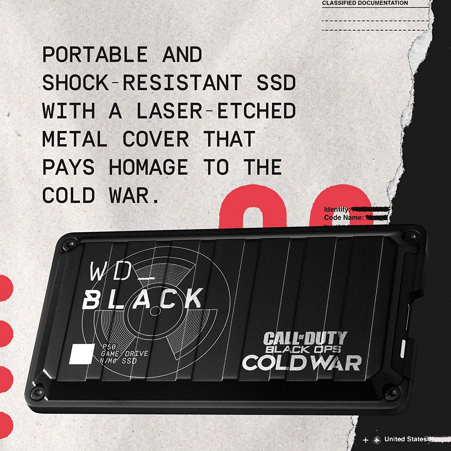 WD_BLACK 2TB P10 Game Drive Call of Duty Special Edition - JOY2ESpree
