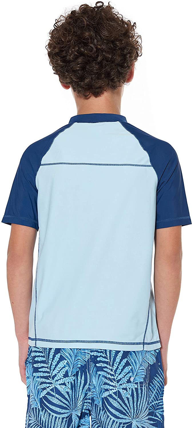 Tommy Bahama Boys' Rashguard Top Swim Shirt