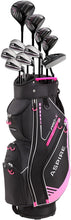 
                        
                          गैलरी व्यूवर में इमेज लोड करें, Aspire PRO-X Ladies Womens Complete Right Handed Golf Clubs Set Includes Titanium F Driver - JOY2ESpree
                        
                      