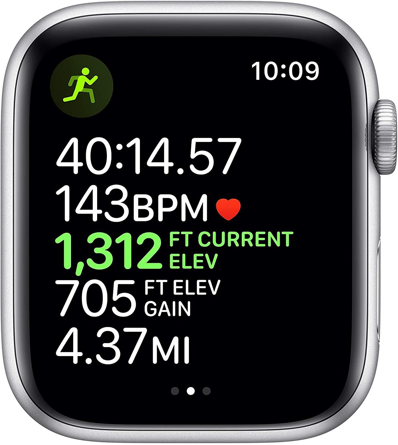 Apple Watch Series 5 (GPS + Cellular, 40MM) - Gold Aluminum Case with Pink Sand Sport Band (Renewed) - JOY2ESpree