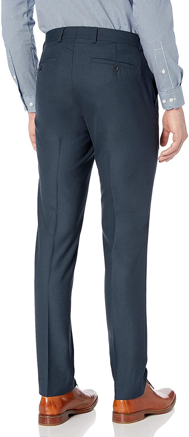 Unlisted by Kenneth Cole Men's 2 Button Slim Fit Suit with Hemmed Pant