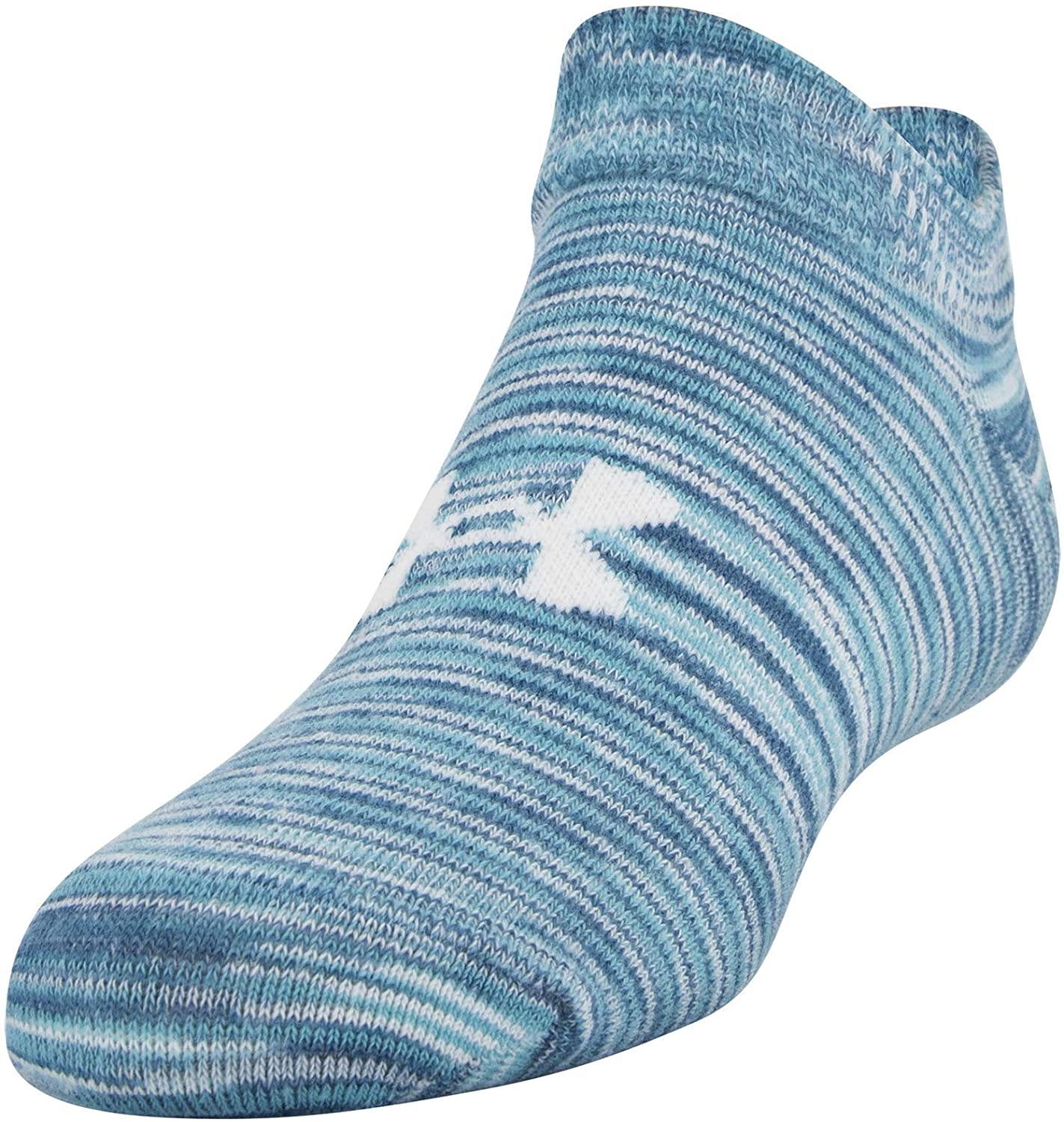 Under Armour Youth Essential 2.0 No Show Socks, 6-Pairs