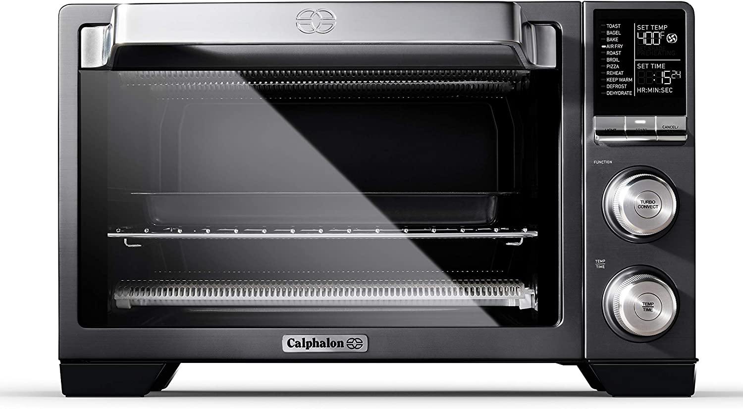 Calphalon Performance Air Fry Convection Oven, Countertop Toaster Oven, Dark Stainless Steel - JOY2ESpree