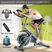 
                        
                          將圖片載入圖庫檢視器 FUNMILY Indoor Exercise Bike Stationary, 49LBS Cycling Bike with Heart Rate Monitor &amp; LCD Monitor - JOY2ESpree
                        
                      