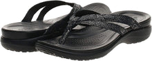 
                        
                          Load image into Gallery viewer, Crocs Women's Capri Strappy Flip Flop | Casual Comfortable Sandals
                        
                      