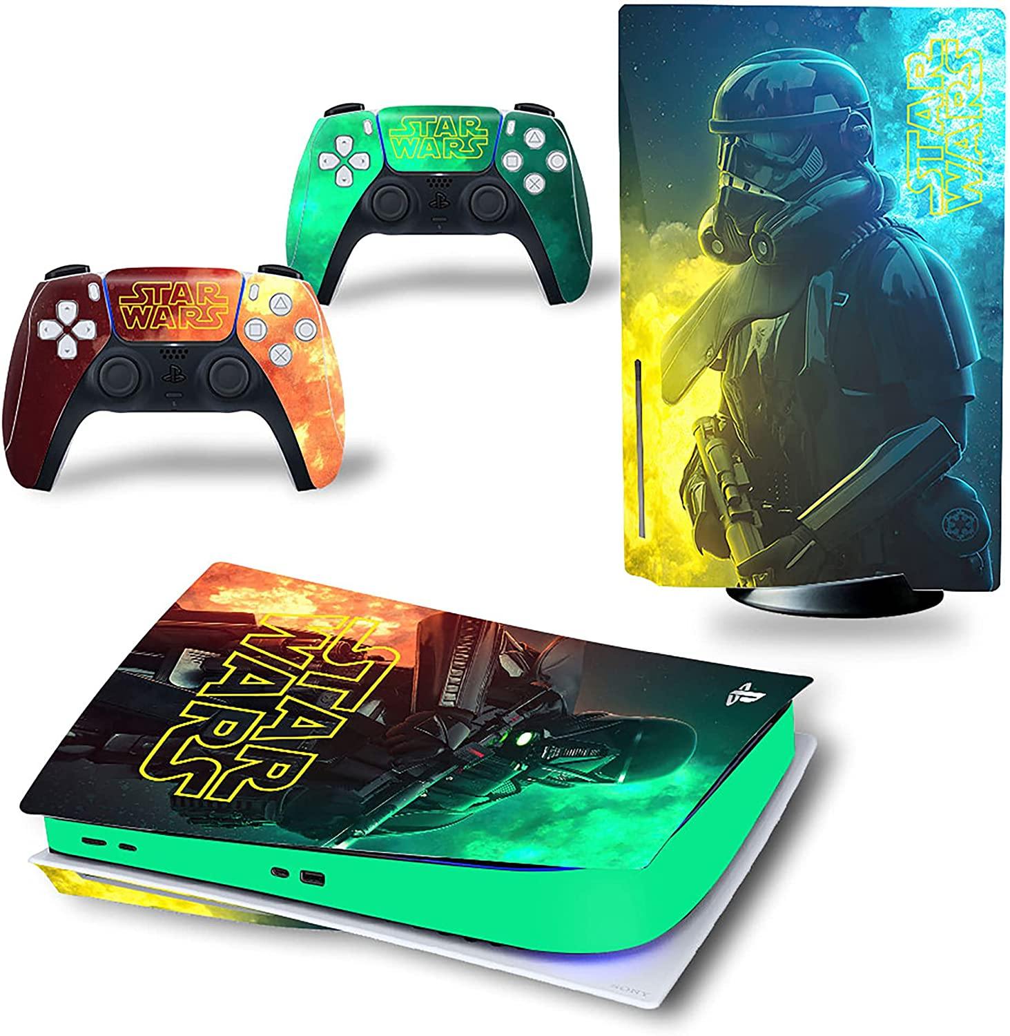 One Piece Ps5 Disk Version Vinyl Stickers Ps5 Console Skin and Controller Skin Beautiful Scratch-Resistant No Bubbles-ps-5 - JOY2ESpree