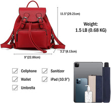 
                        
                          Cargar imagen en el visor de la galería, Scarleton Casual Fashion Backpack, Purses for women, Backpack for Women, Fashion Backpack for Women, H160801 - Black
                        
                      
