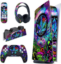 
                        
                          Load image into Gallery viewer, PlayVital Blue Nebula Full Set Skin Decal for PS5 Console Digital Edition - JOY2ESpree
                        
                      