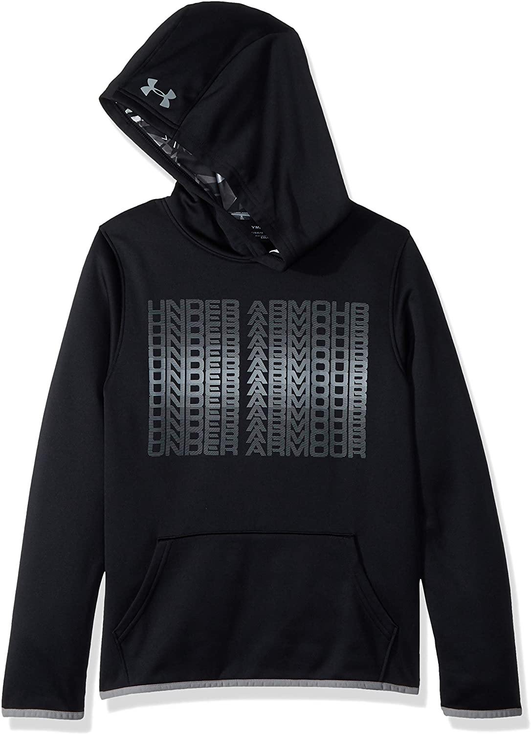 Under Armour Boys' Fleece Branded Hoodie