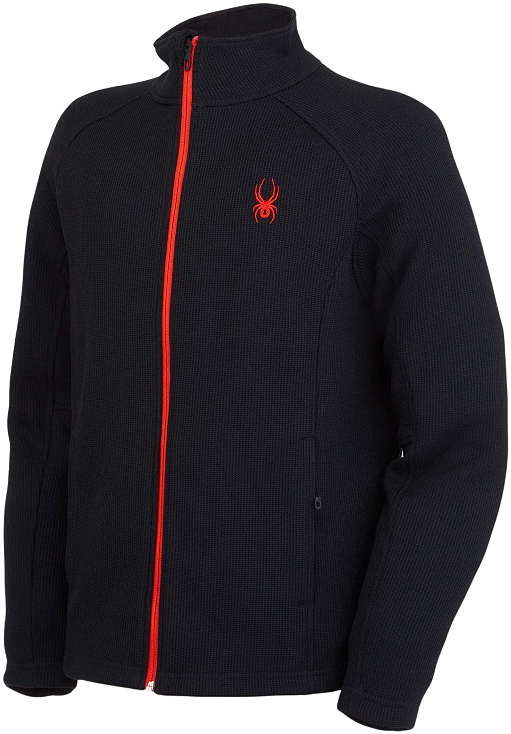 Spyder Active Sports Men's Constant Full Zip Mid-Weight Mock Neck Sweater