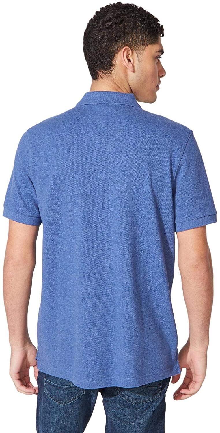 Nautica Men's Classic Fit Short Sleeve Solid Soft Cotton Polo Shirt - JOY2ESpree