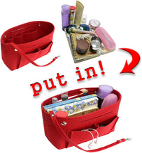 
                        
                          Muat gambar ke penampil Galeri, MISIXILE Felt Purse Organizer Insert Handbag Organizer,Tote Bag in Bag Organizer Fits Speedy Neverfull with Handles Keychain
                        
                      