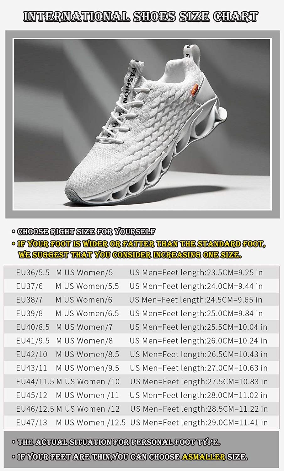mitvr Men's Running Shoes Casual Sneakers Athletic Fashion Tennis Sports Shoes for Women