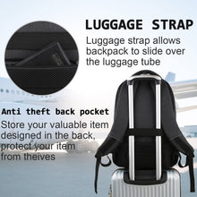 
                        
                          Load image into Gallery viewer, Laptop Backpack,Business Travel Anti Theft Slim Durable Laptops Backpack with USB Charging Port
                        
                      